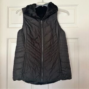 The North Face Black Quilted Vest